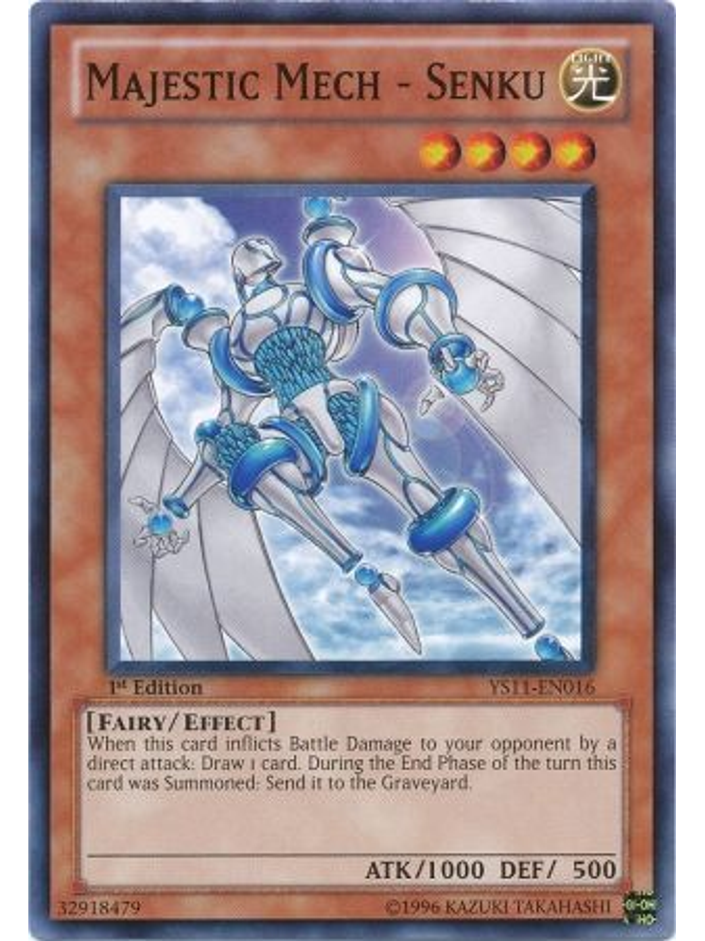 Majestic Mech - Senku - YS11-EN016 - Common 1st Edition 1
