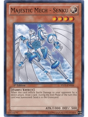 Majestic Mech - Senku - YS11-EN016 - Common 1st Edition