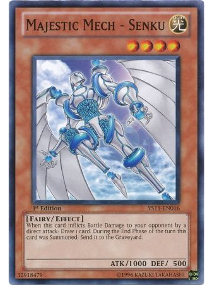 Majestic Mech - Senku - YS11-EN016 - Common 1st Edition 1