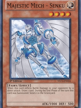 Majestic Mech - Senku - YS11-EN016 - Common 1st Edition