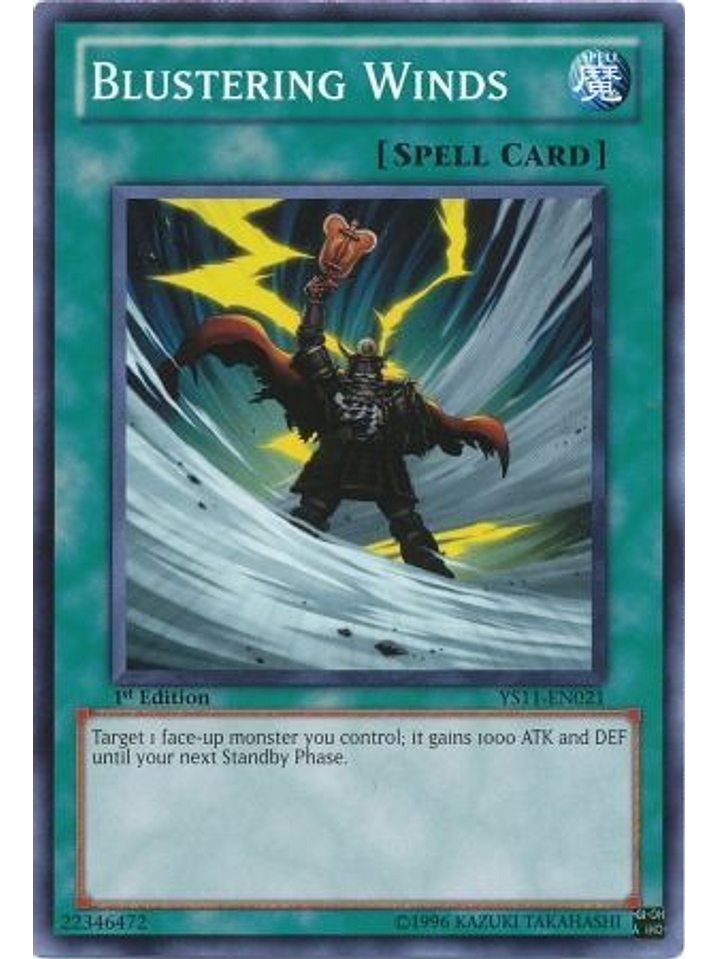 Blustering Winds - YS11-EN021 - Common 1st Edition 1
