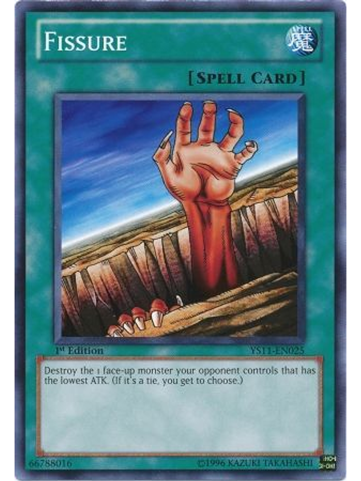 Fissure - YS11-EN025 - Common 1st Edition 1