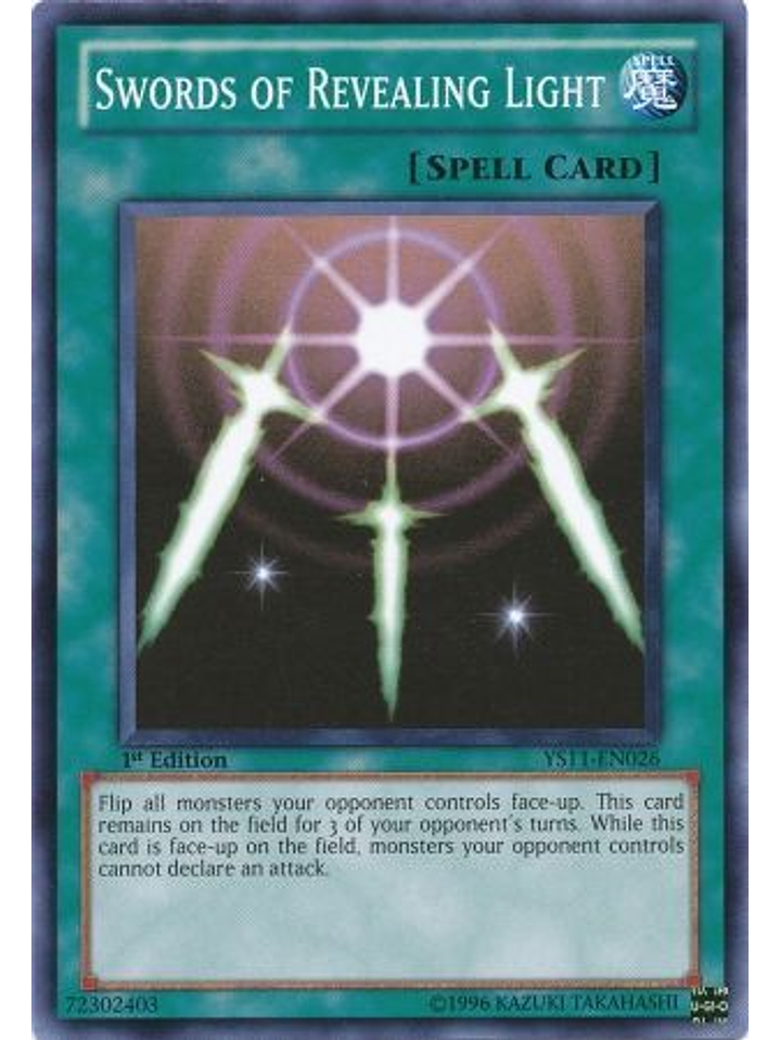 Swords of Revealing Light - YS11-EN026 - Common 1st Edition 1