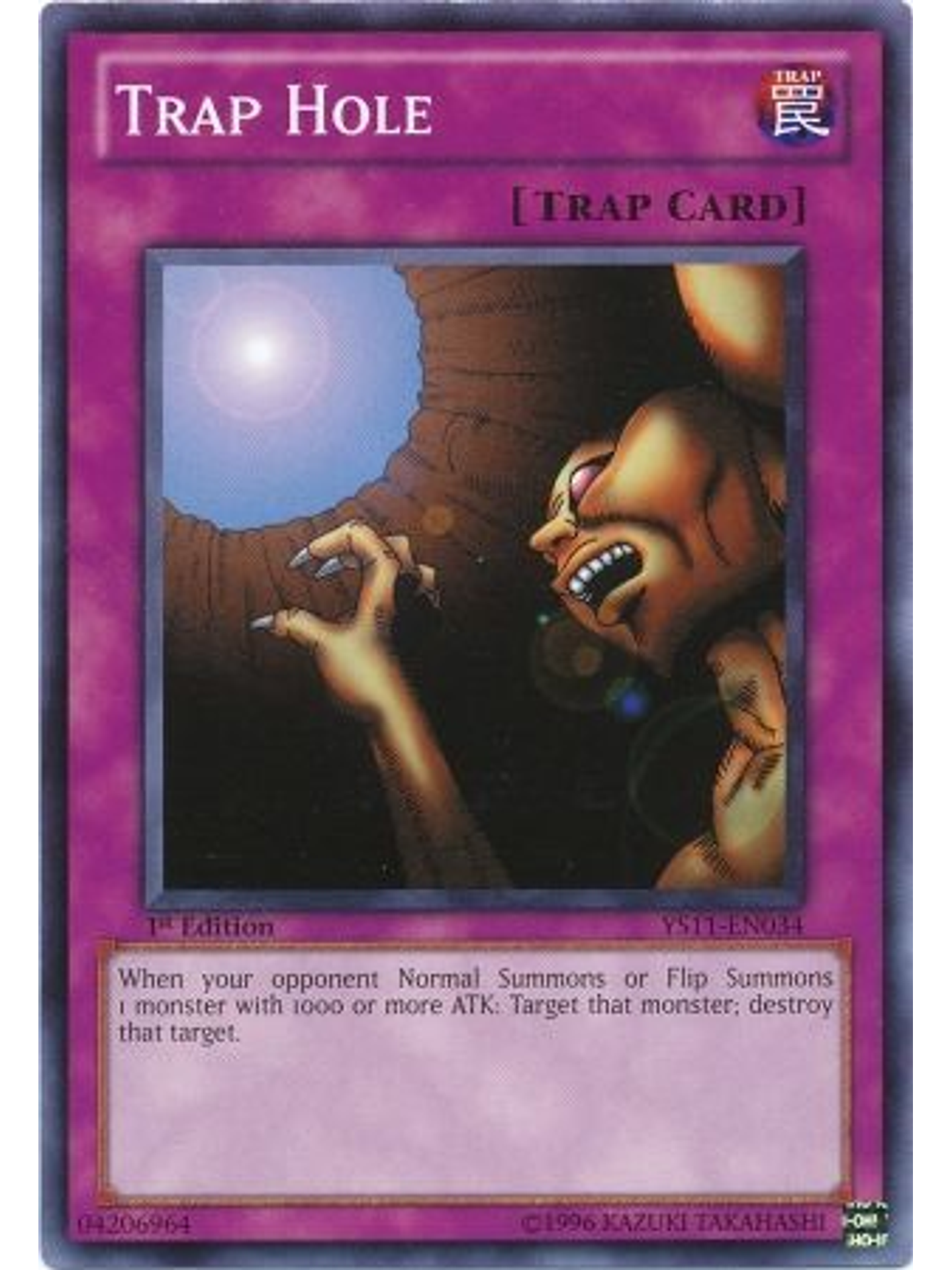Trap Hole - YS11-EN034 - Common 1st Edition 1