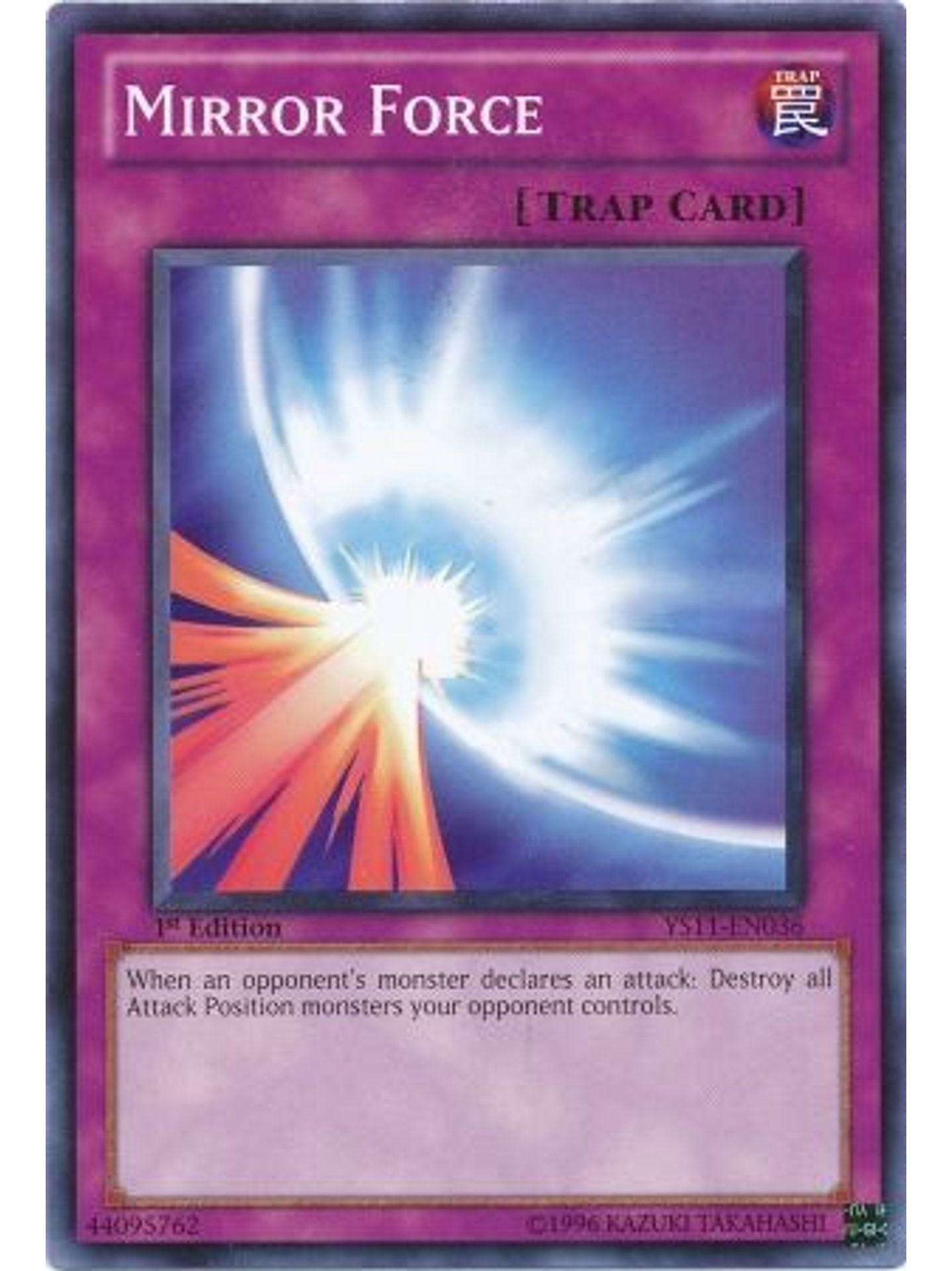 Mirror Force - YS11-EN036 - Common 1st Edition 1