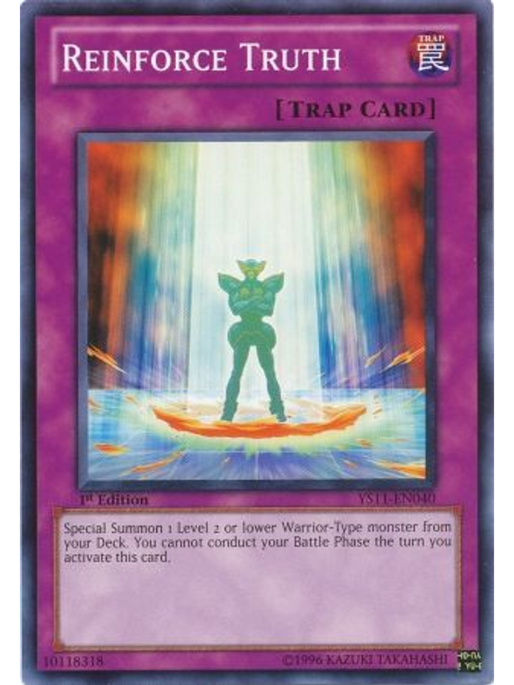 Reinforce Truth - YS11-EN040 - Common 1st Edition 1