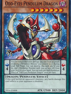 Odd-Eyes Pendulum Dragon - YS16-EN008 - Common 1st Edition