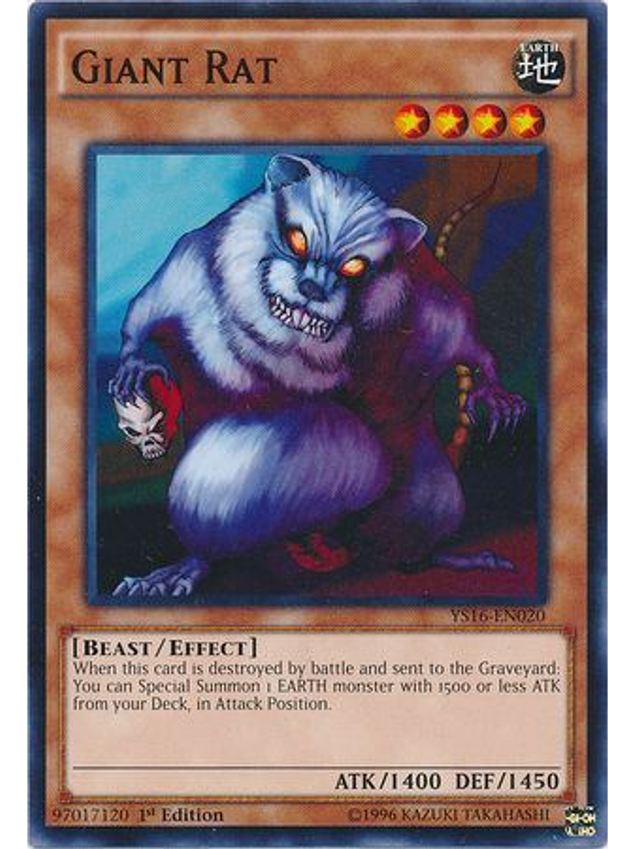 Giant Rat - YS16-EN020 - Common 1st Edition 1