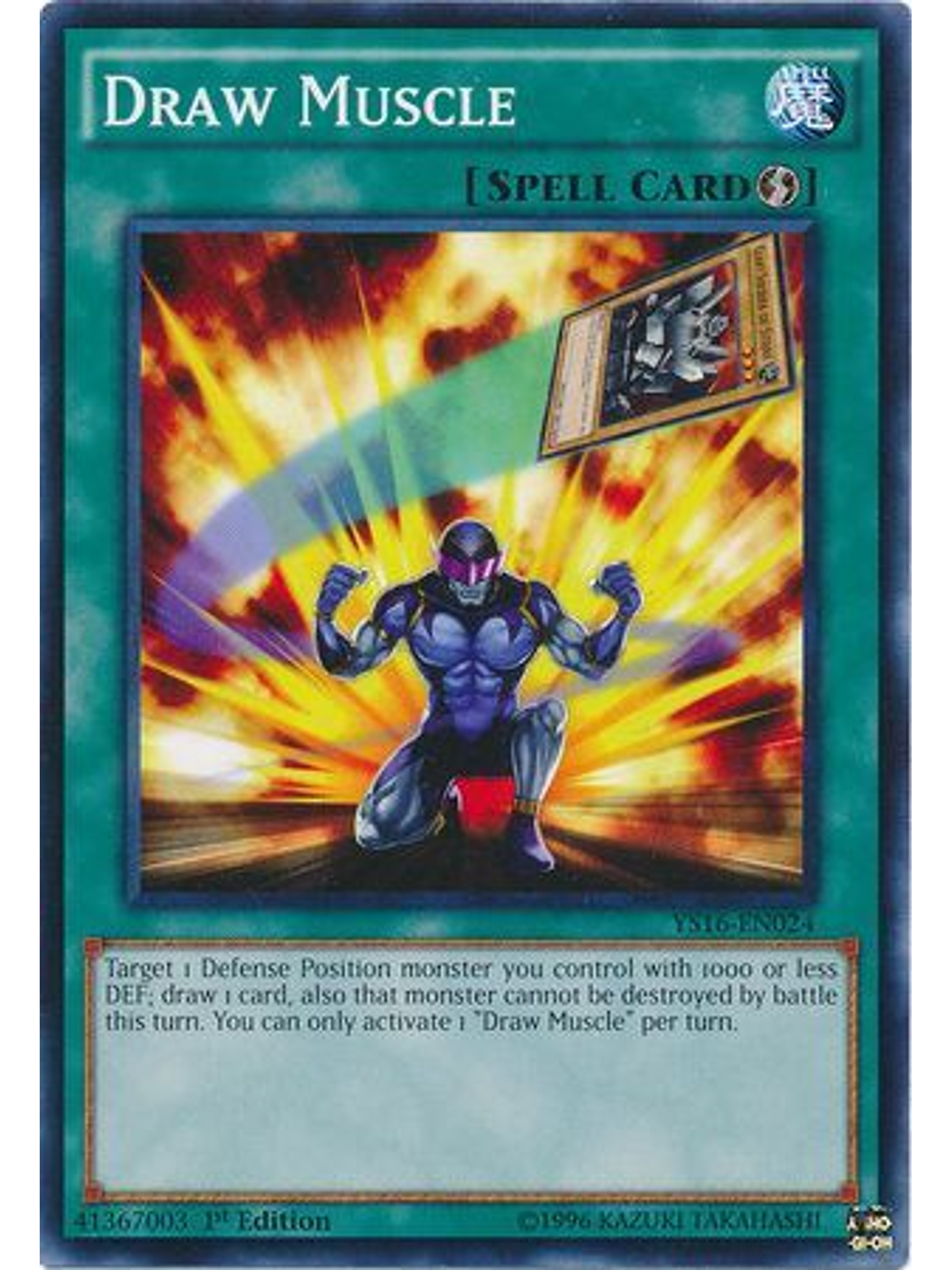 Draw Muscle - YS16-EN024 - Common 1st Edition 1