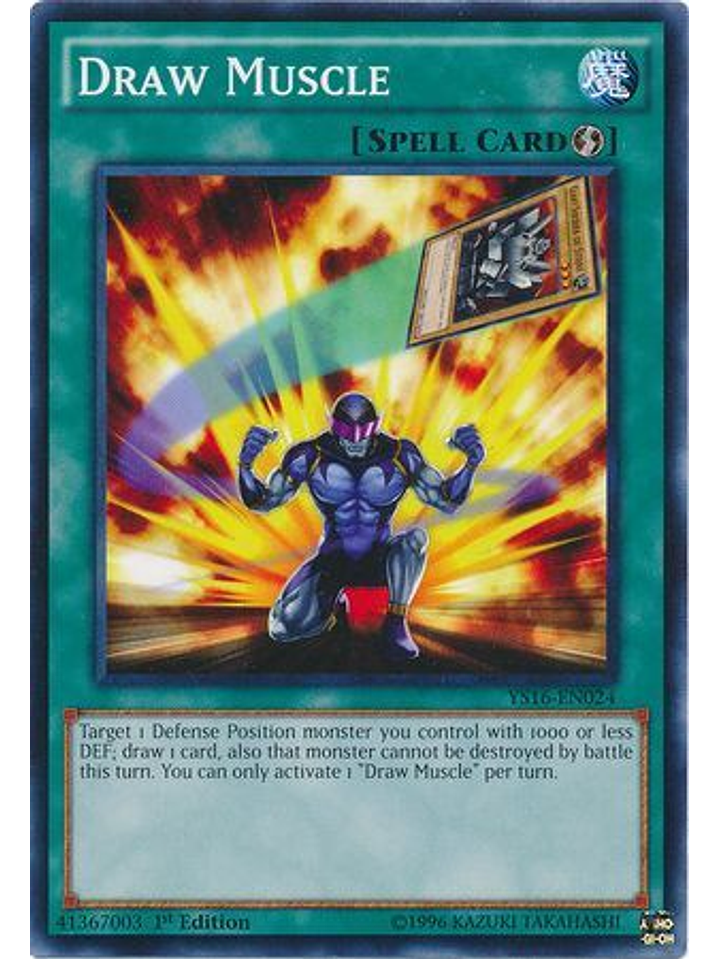Draw Muscle - YS16-EN024 - Common 1st Edition 1