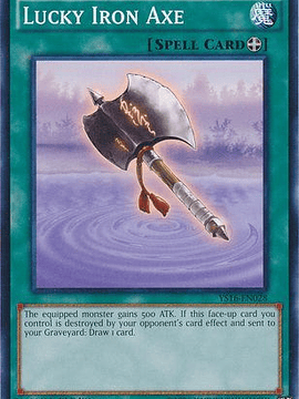 Lucky Iron Axe - YS16-EN028 - Common 1st Edition