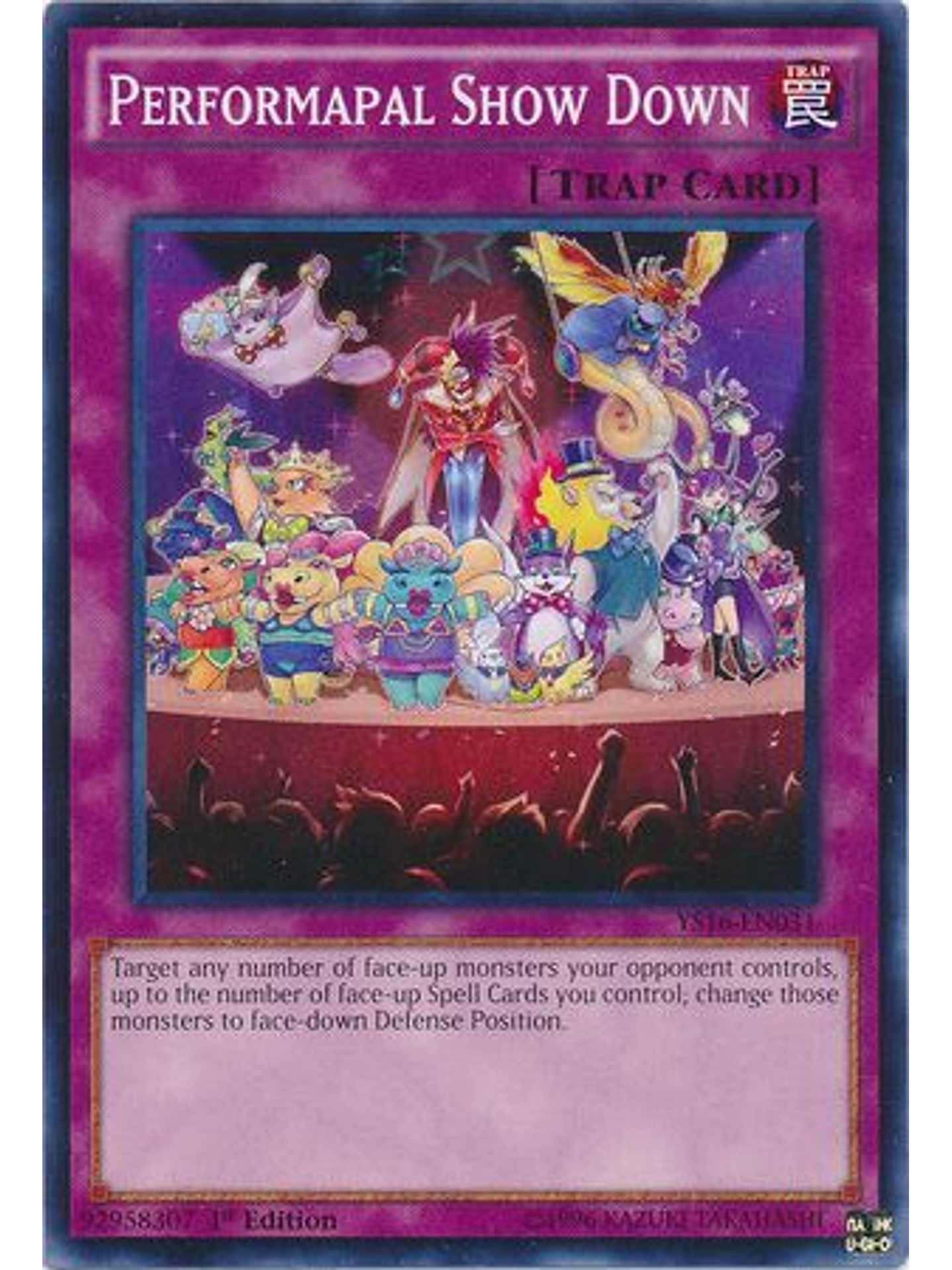 Performapal Show Down - YS16-EN031 - Common 1st Edition 1