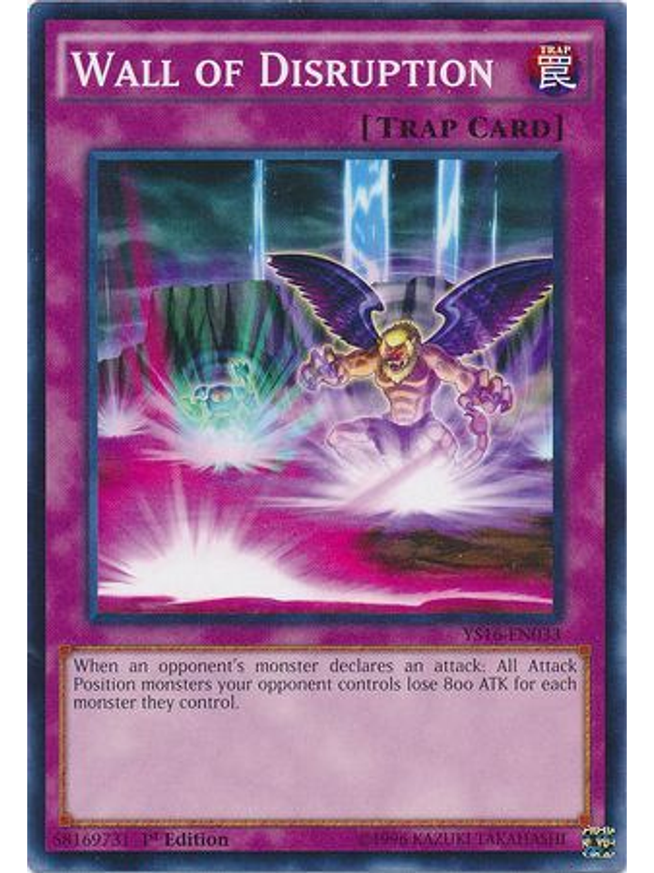 Wall of Disruption - YS16-EN033 - Common 1st Edition 1