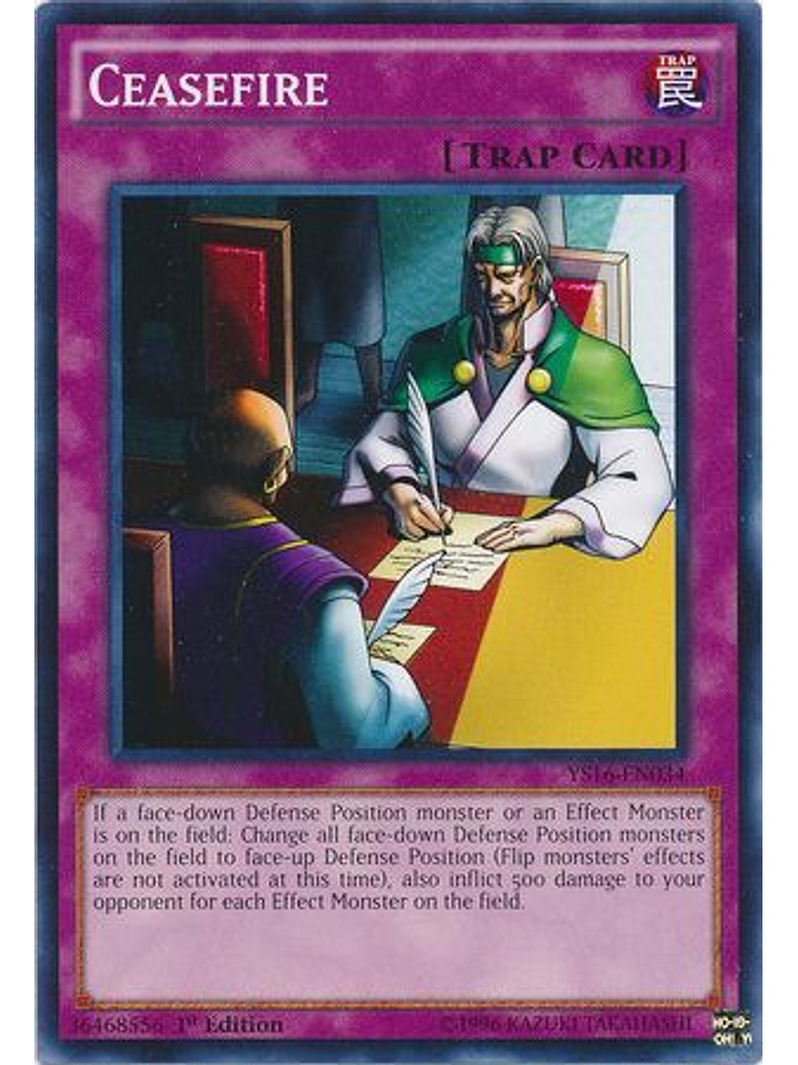 Ceasefire - YS16-EN034 - Common 1st Edition 1