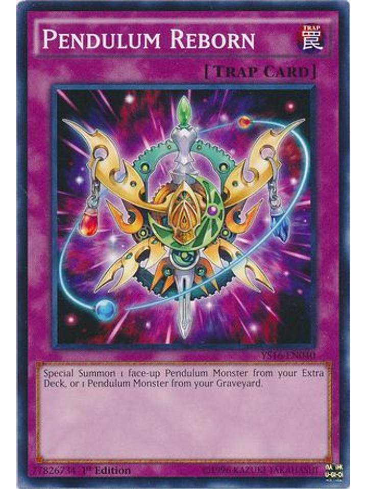 Pendulum Reborn - YS16-EN040 - Common 1st Edition 1