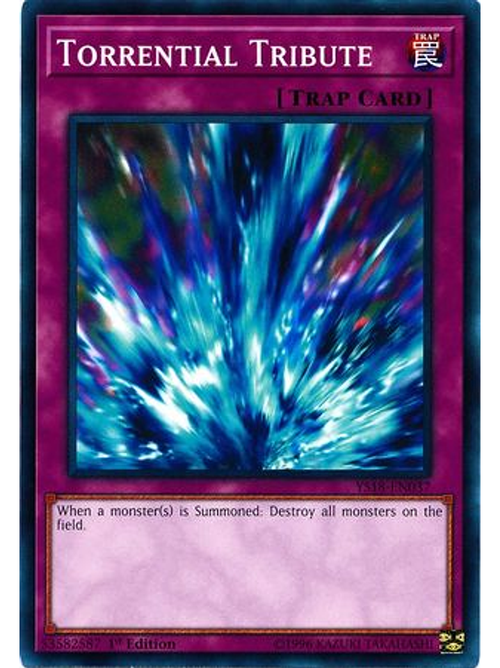 Torrential Tribute - YS18-EN037 - Common 1st Edition 1