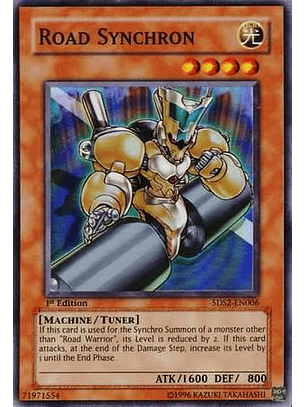 Road Synchron - 5DS2-EN006 - Super Rare 1st Edition