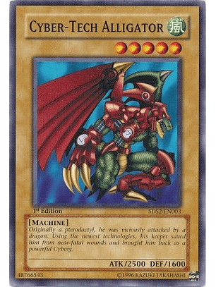 Cyber-Tech Alligator - 5DS2-EN003 - Common 1st Edition