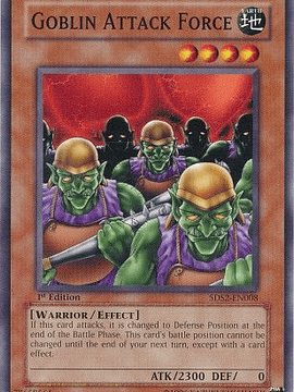 Goblin Attack Force - 5DS2-EN008 - Common 1st Edition