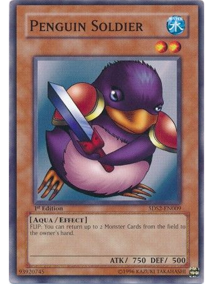 Penguin Soldier - 5DS2-EN009 - Common 1st Edition 1