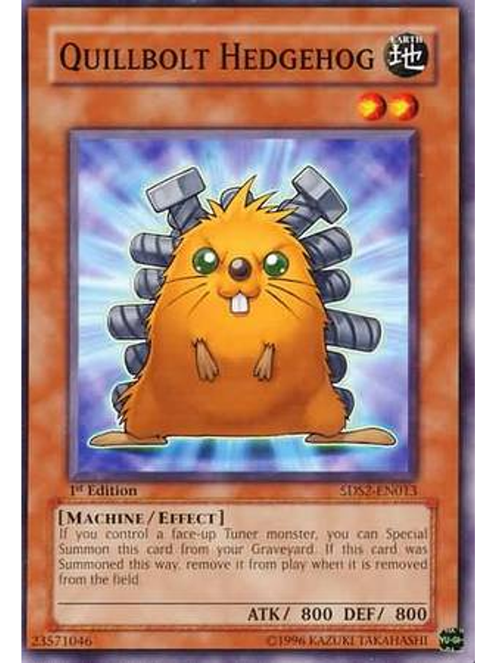Quillbolt Hedgehog - 5DS2-EN013 - Common 1st Edition 1