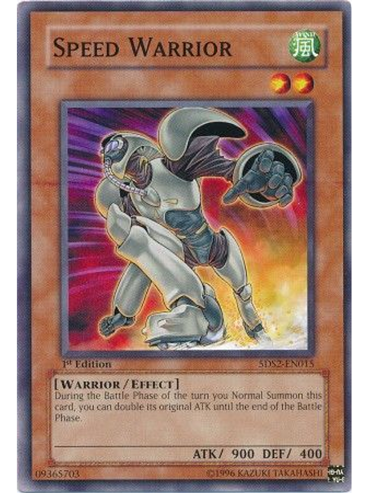 Speed Warrior - 5DS2-EN015 - Common 1st Edition 1
