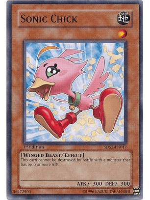Sonic Chick - 5DS2-EN017 - Common 1st Edition