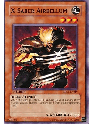 X-Saber Airbellum - 5DS2-EN019 - Common 1st Edition