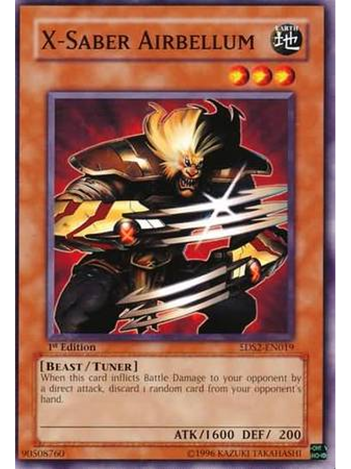 X-Saber Airbellum - 5DS2-EN019 - Common 1st Edition 1