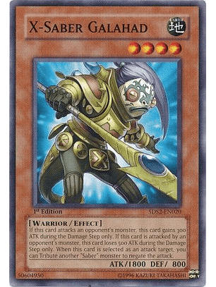 X-Saber Galahad - 5DS2-EN020 - Common 1st Edition