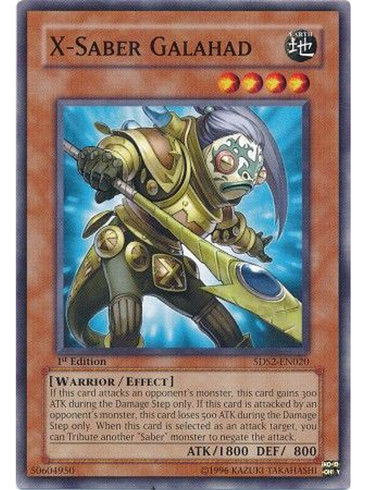 X-Saber Galahad - 5DS2-EN020 - Common 1st Edition 1