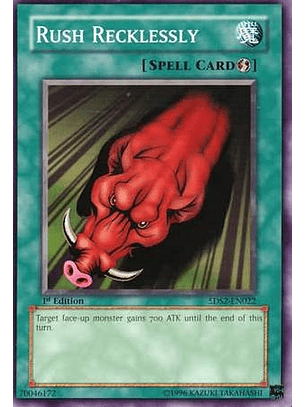 Rush Recklessly - 5DS2-EN022 - Common 1st Edition