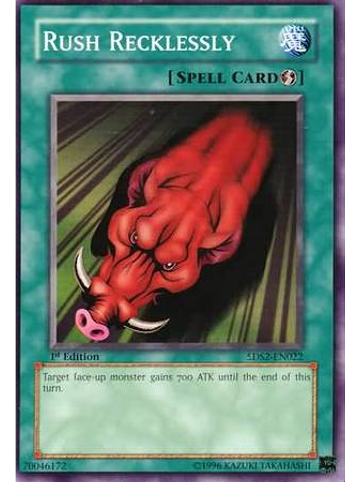 Rush Recklessly - 5DS2-EN022 - Common 1st Edition 1