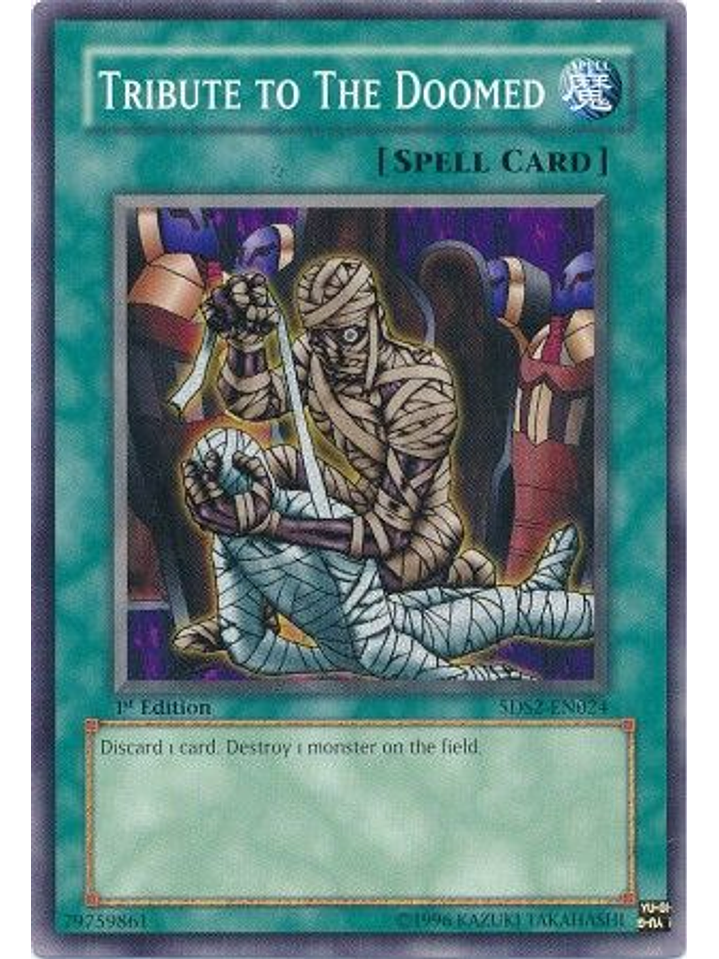 Tribute to The Doomed - 5DS2-EN024 - Common 1st Edition 1
