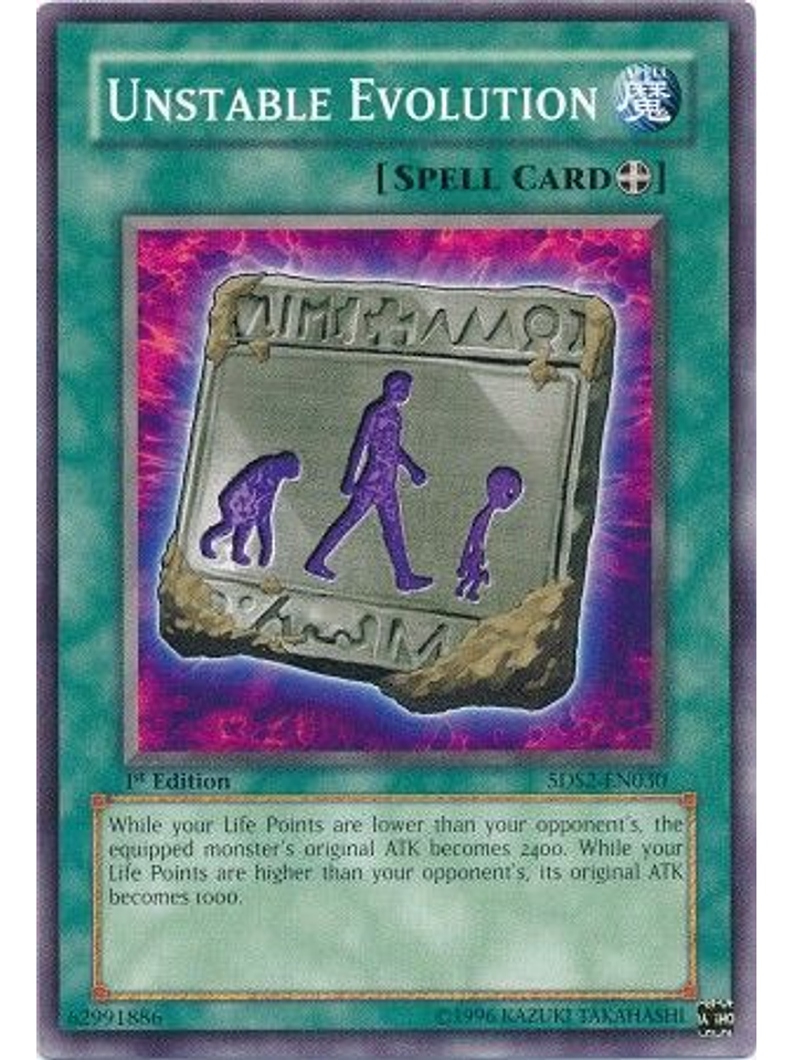 Unstable Evolution - 5DS2-EN030 - Common 1st Edition 1