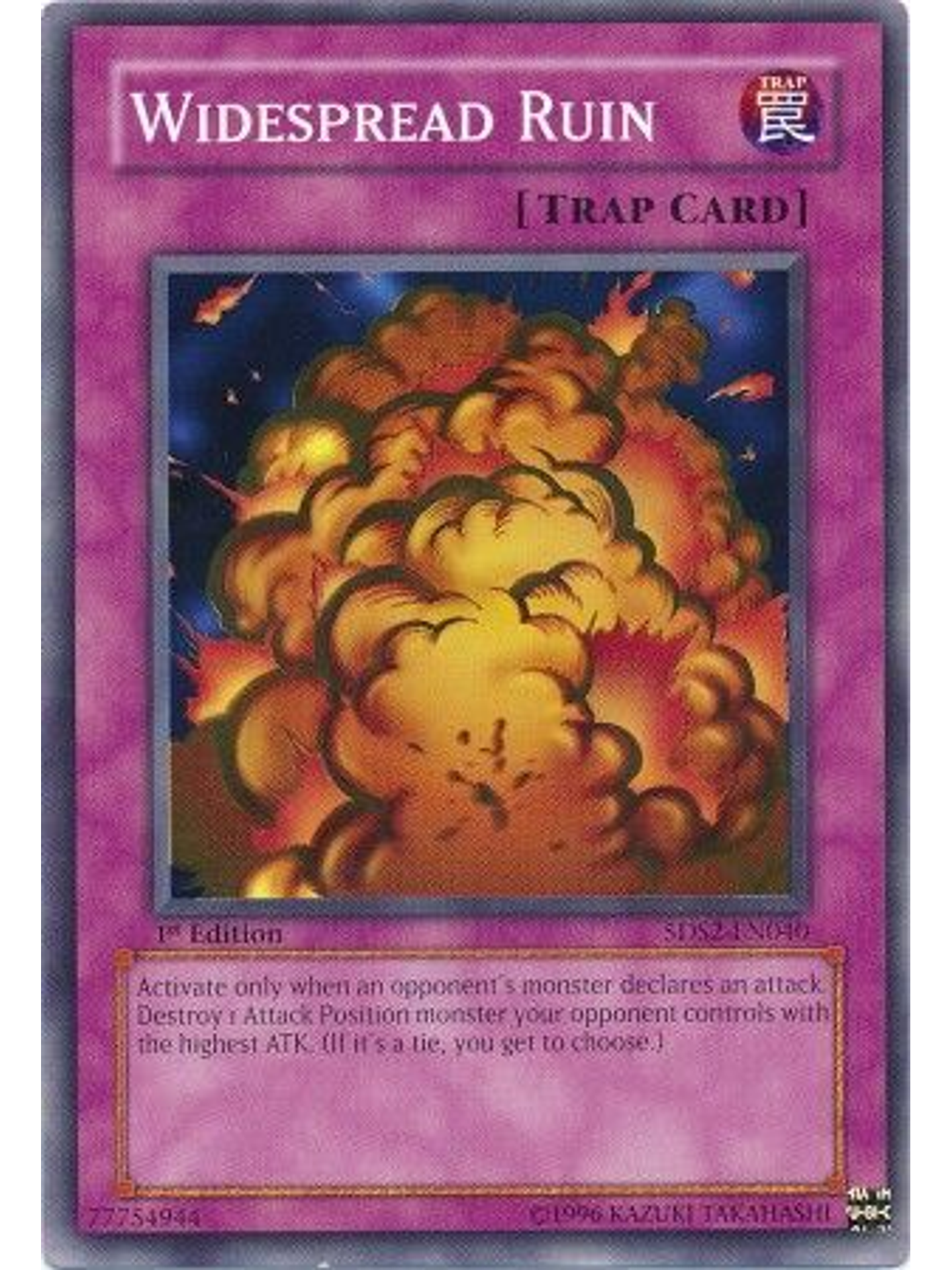 Widespread Ruin - 5DS2-EN040 - Common 1st Edition 1