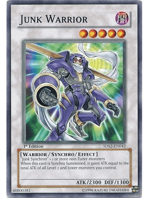 Junk Warrior - 5DS2-EN042 - Common 1st Edition