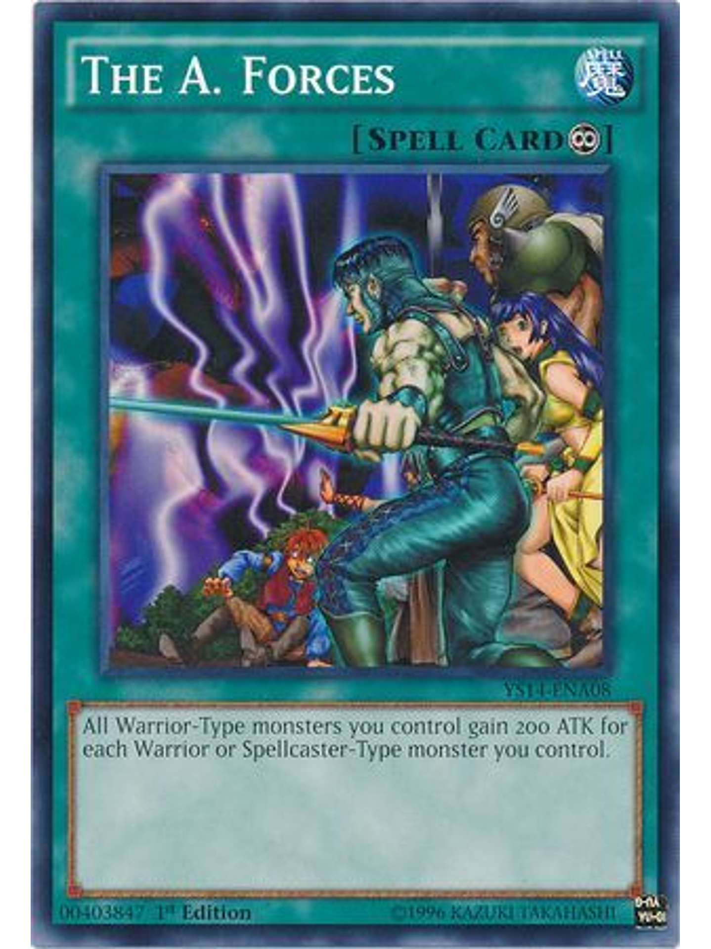 The A. Forces - YS14-ENA08 - Common 1st Edition 1