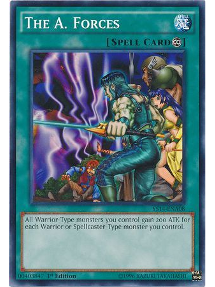 The A. Forces - YS14-ENA08 - Common 1st Edition 1