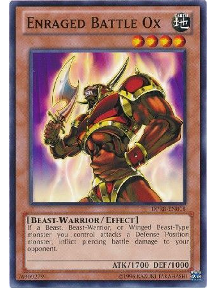 Enraged Battle Ox - DPKB-EN018 - Common Unlimited 1