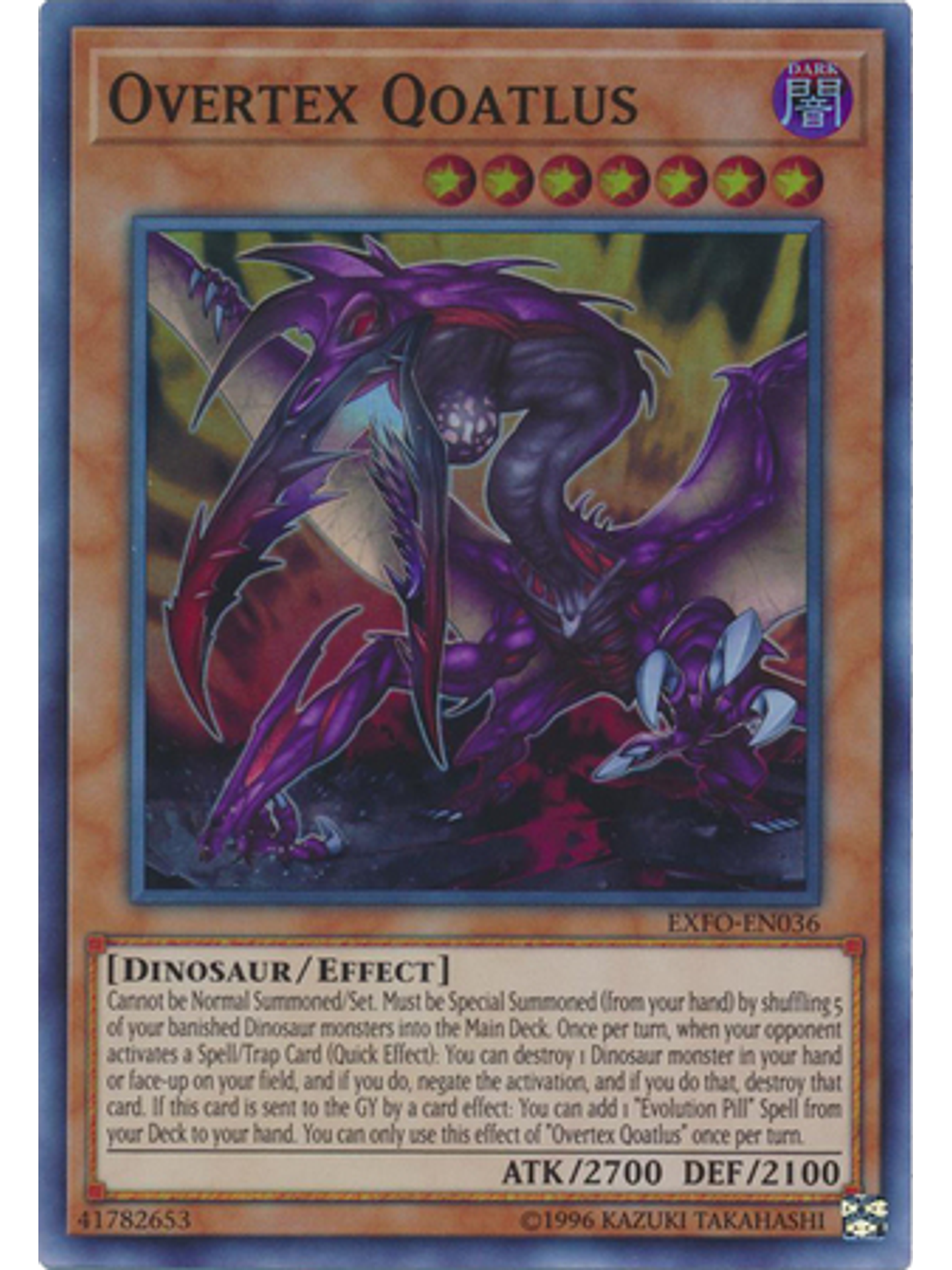 Overtex Qoatlus - EXFO-EN036 - Super Rare Unlimited 1