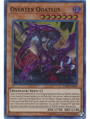 Overtex Qoatlus - EXFO-EN036 - Super Rare Unlimited
