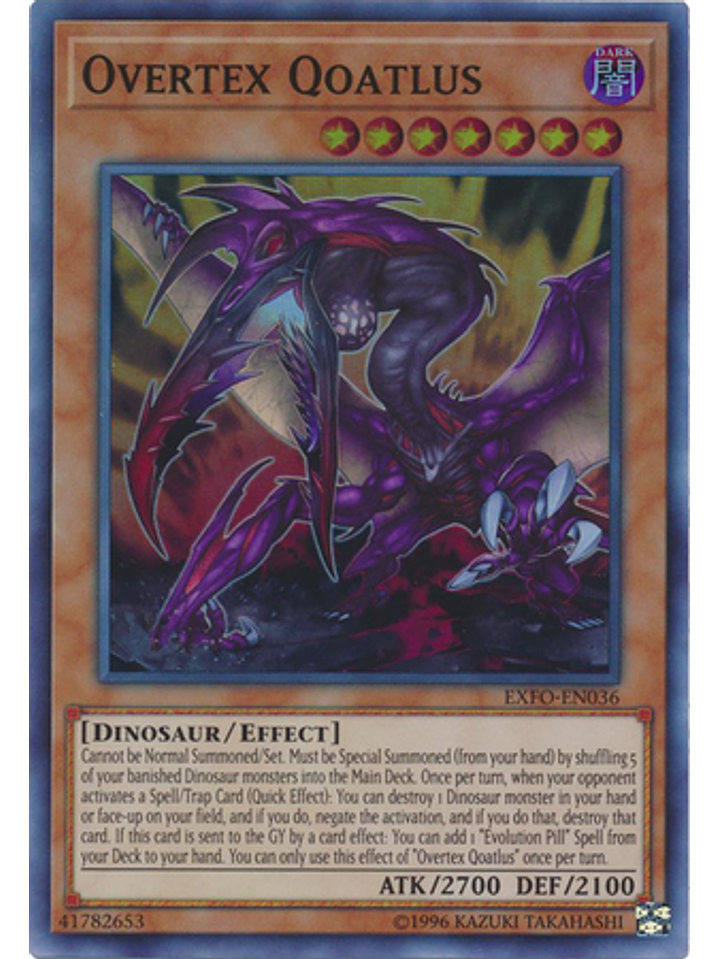 Overtex Qoatlus - EXFO-EN036 - Super Rare Unlimited 1