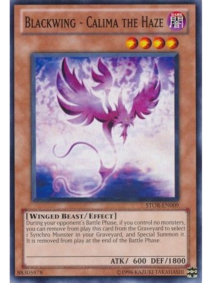 Blackwing - Calima the Haze - STOR-EN009 - Common Unlimited 1