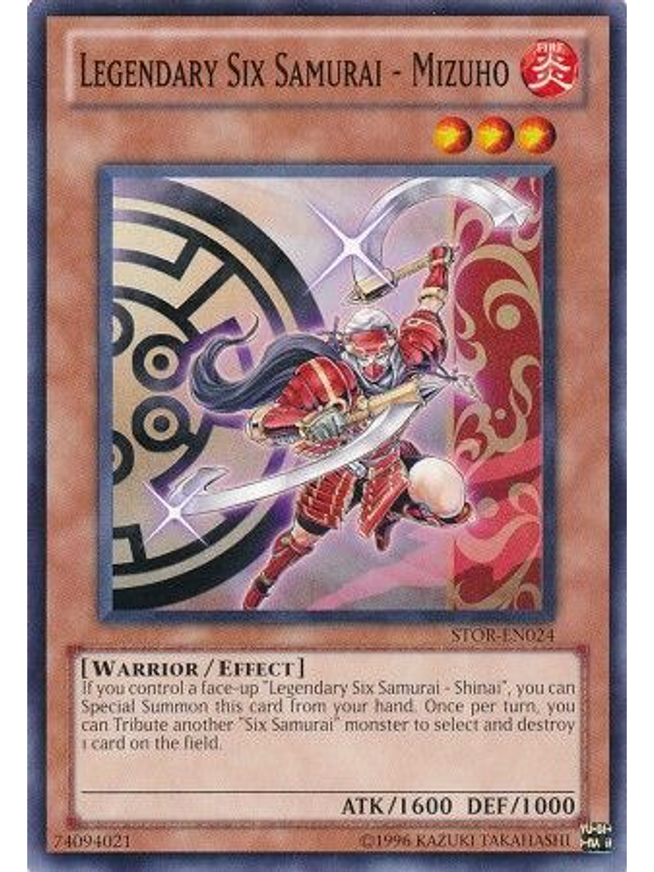 Legendary Six Samurai - Mizuho - STOR-EN024 - Common Unlimited 1