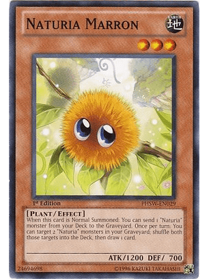 Naturia Marron - PHSW-EN029 - Common 1st Edition