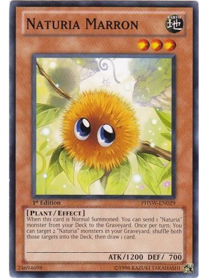 Naturia Marron - PHSW-EN029 - Common 1st Edition 1