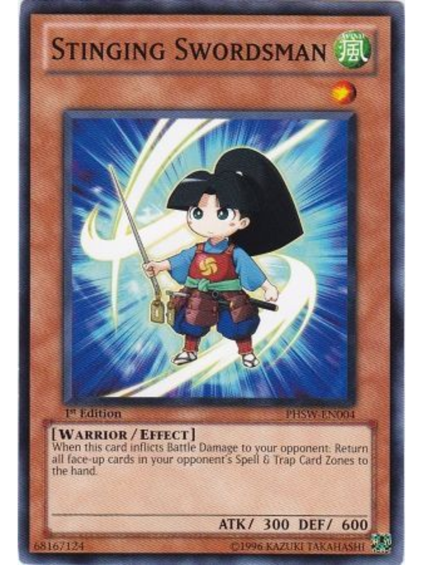Stinging Swordsman - PHSW-EN004 - Common 1st Edition 1