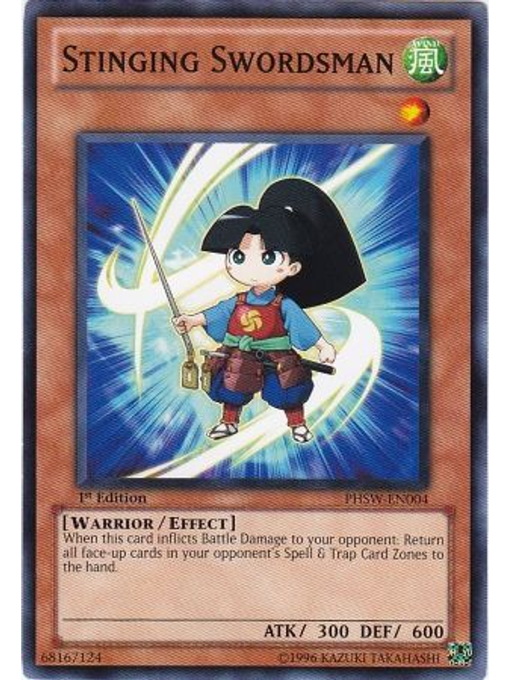 Stinging Swordsman - PHSW-EN004 - Common 1st Edition 1