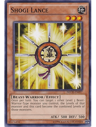 Shogi Lance - NECH-EN097 - Common Unlimited